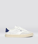 TOCA Soft Grain Leather White Suede Smoke White Blue Accents