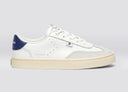 TOCA Soft Grain Leather White Suede Smoke White Blue Accents