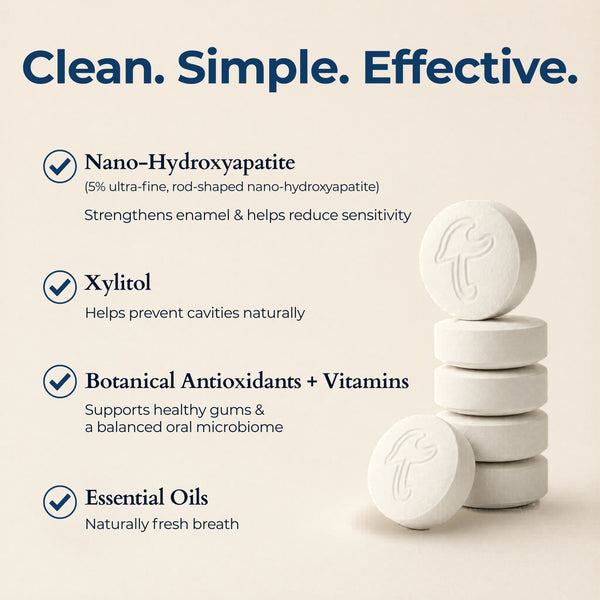 Fluoride-Free Cinnamon Toothpaste Tablets — 1 Month
