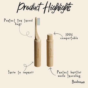Travel Toothbrush | Set of 4