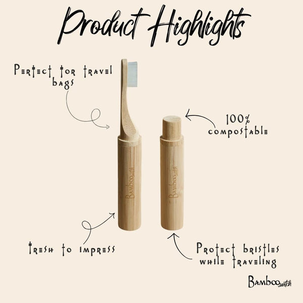 Travel Toothbrush | Set of 4