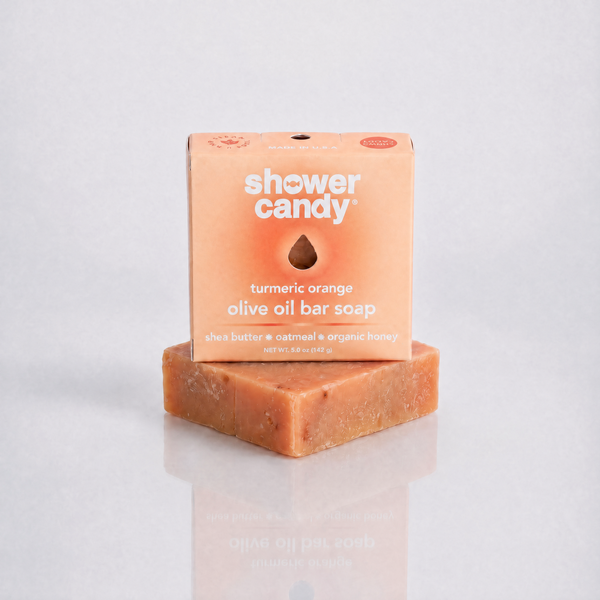 Turmeric Orange Bar Soap – Brightening Olive Oil Cleanse
