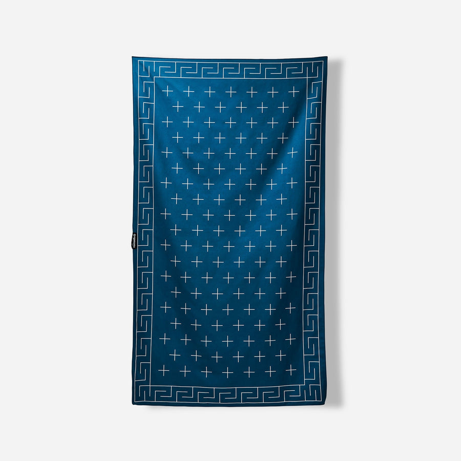 Ultralight Towel: Barton Dark Blue