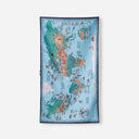 Ultralight Towel: World Map