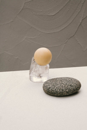 Vetiver Sphere Soap – Grounding & Earthy Aromatic Cleanser
