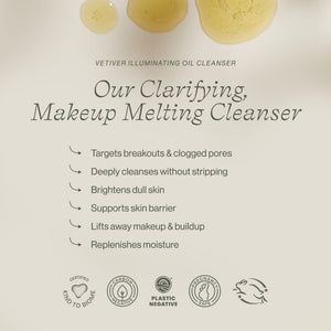 Vetiver Illuminating Oil Cleanser