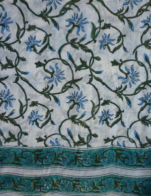 Vintage Floral Scarf