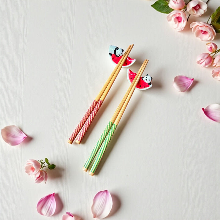 Panda & Watermelon Chopstick Rests