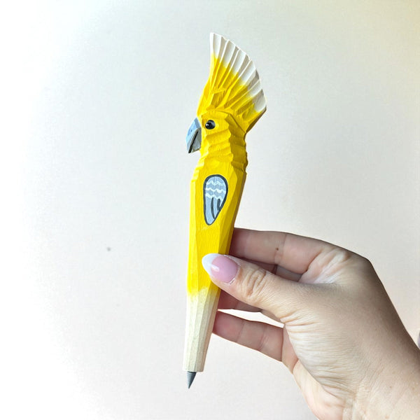 Kids Wooden Animal Never Ending Pencil