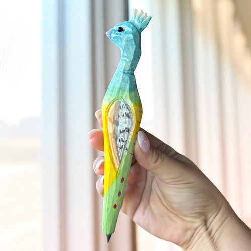 Kids Wooden Animal Never Ending Pencil