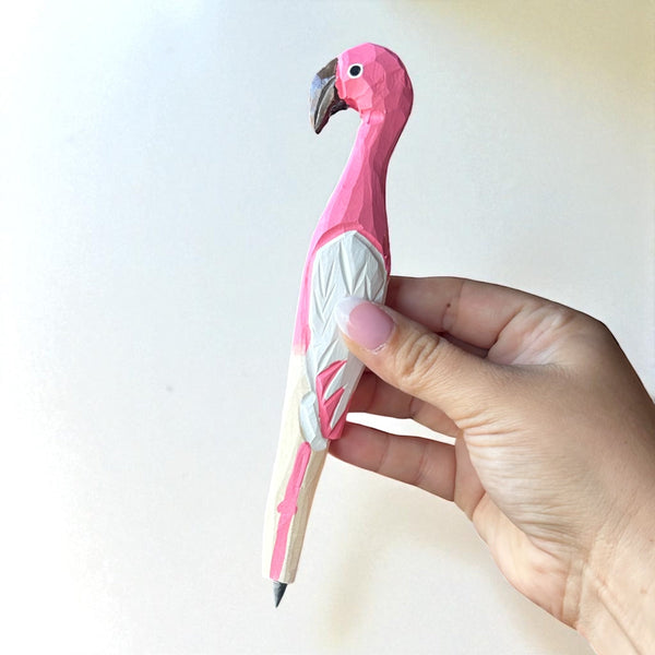 Kids Wooden Animal Never Ending Pencil