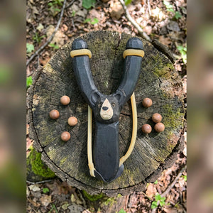 Wooden Kids Toy | Animal Slingshot