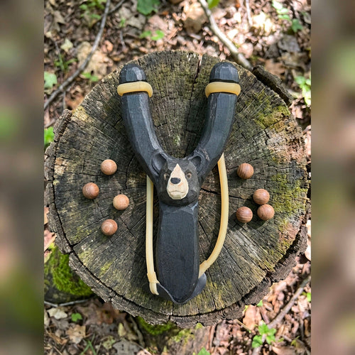 Wooden Kids Toy | Animal Slingshot
