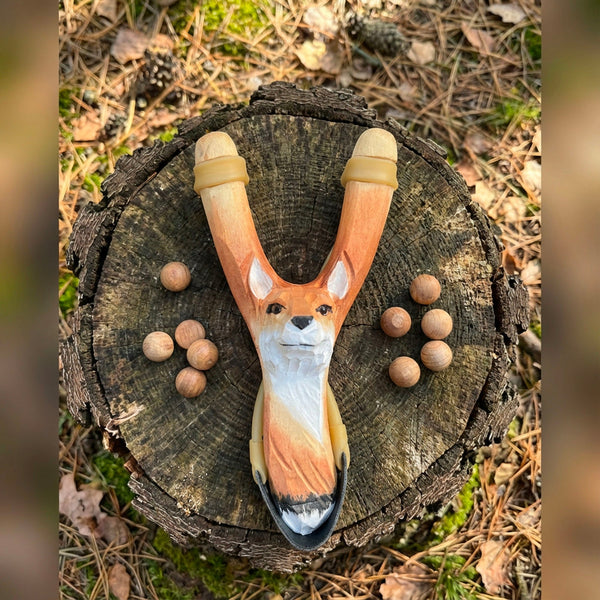 Wooden Kids Toy | Animal Slingshot