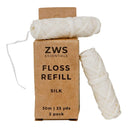 Silk Floss - Zero Waste Dental Floss, 30m, Biodegradable, Refillable