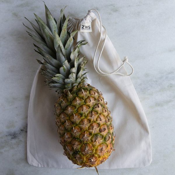 Muslin Produce Bag - Multiple Sizes - Zero Waste Muslin Bag