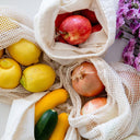 Muslin Produce Bag - Multiple Sizes - Zero Waste Muslin Bag