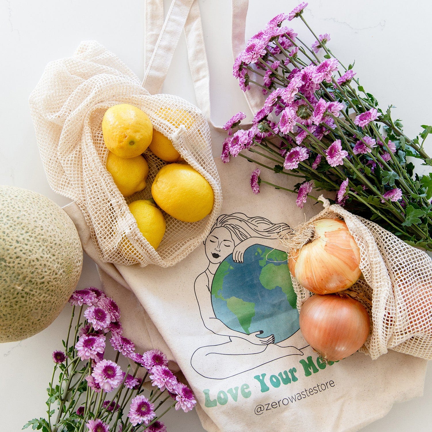 The Zero Waste Store Mesh Produce Bag - Thumbnail 4