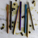 Stainless Steel Straw - Straight, Bent, or Boba Style