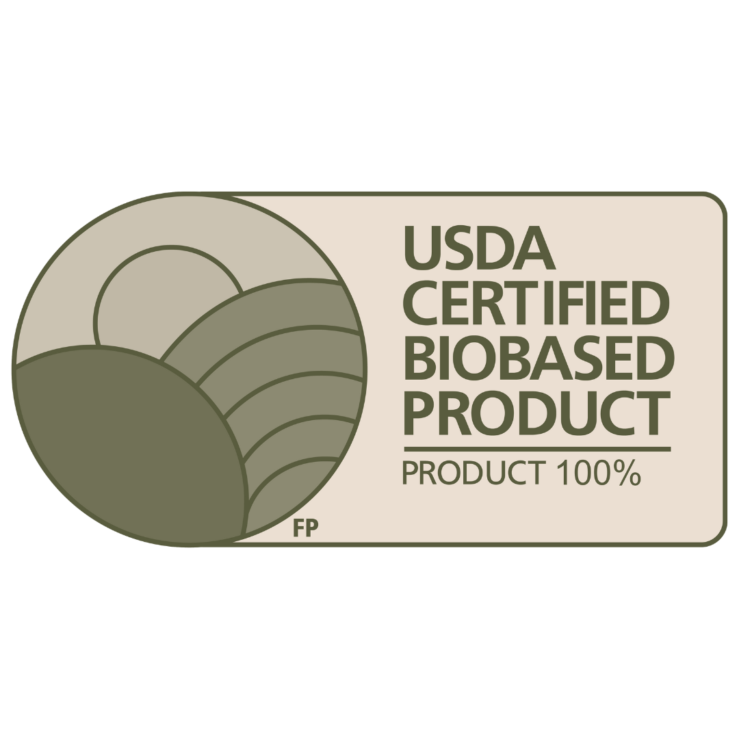 USDA Certified Biobased 100%